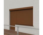 Рольставни на балкон (система окно + дверь)